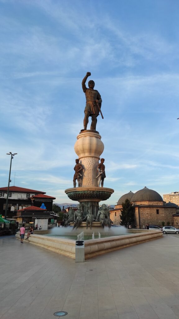 Čaršija old bazaar in Skopje, North Macedonia — Ottoman-era market lanes
